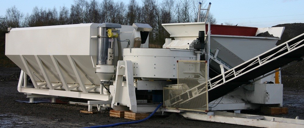 Мобильный бетонный завод Sumab С-15-1200 (15 м3/час) Швеция